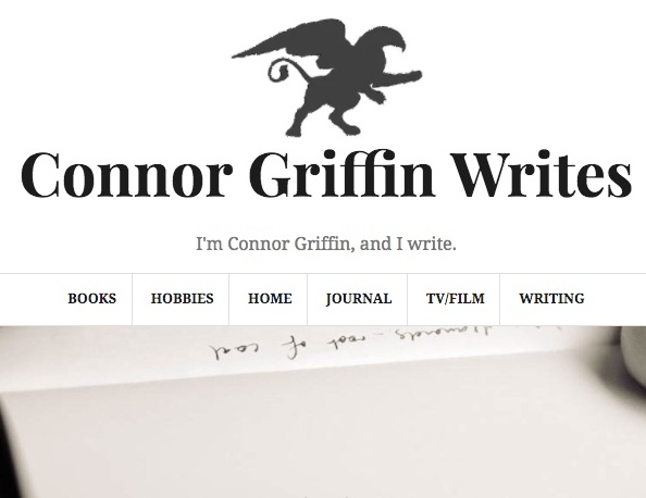 Connor Griffin Writes: A New Chapter